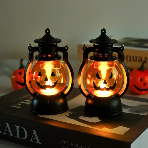 One Piece of Halloween Pumpkin Lamp Decoration