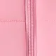 Baby / Kleinkind kausal flauschig fester Langarm-Kapuzenmantel rosa