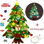 DIY Felt Christmas Tree Ornaments Color-B
