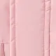 Kleinkind Jungen/Mädchen trendiger Faux-Fur-Kapuzen-Reißverschluss-Parka-Mantel rosa