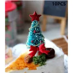 Christmas 3D Scene Cake Toppers with Root Tree Cake Cupcake Toppers Color-A