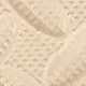 Foam Leaf Pattern Floor Mats - Non-slip and Waterproof, Multiple Colors for Bedroom and Home Beige