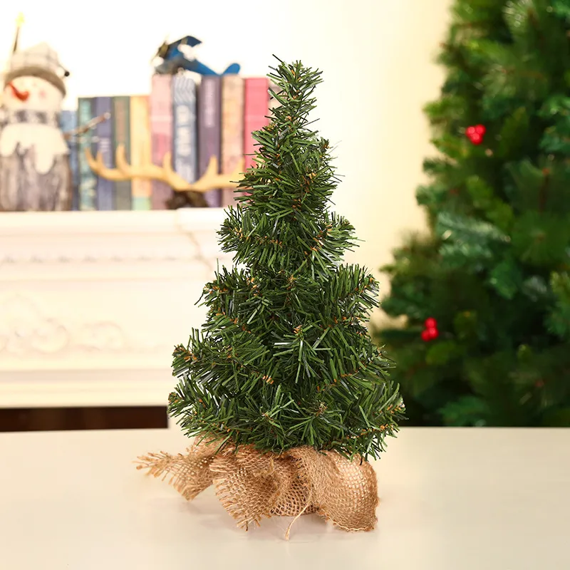 DIY Mini Christmas Tree Tabletop Ornament Decoration