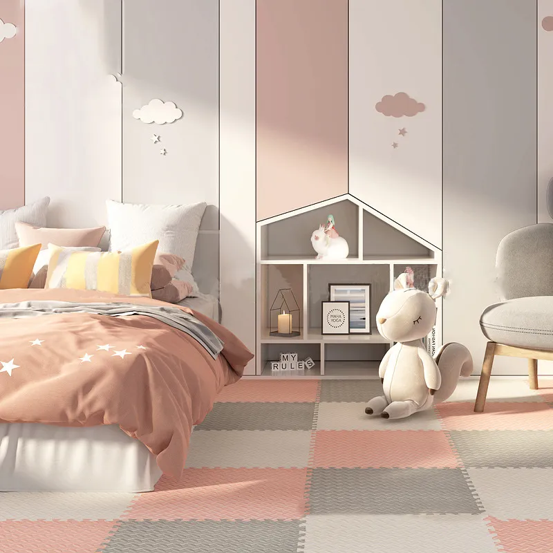 Tappetini in schiuma a foglia - antiscivolo e impermeabili, più colori per camera da letto e casa Turchese big image 1