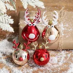 Set of 2 PVC Reindeer Hanging Decorations for Christmas Tree with Beautiful Nordic Style Design Color-A image 5