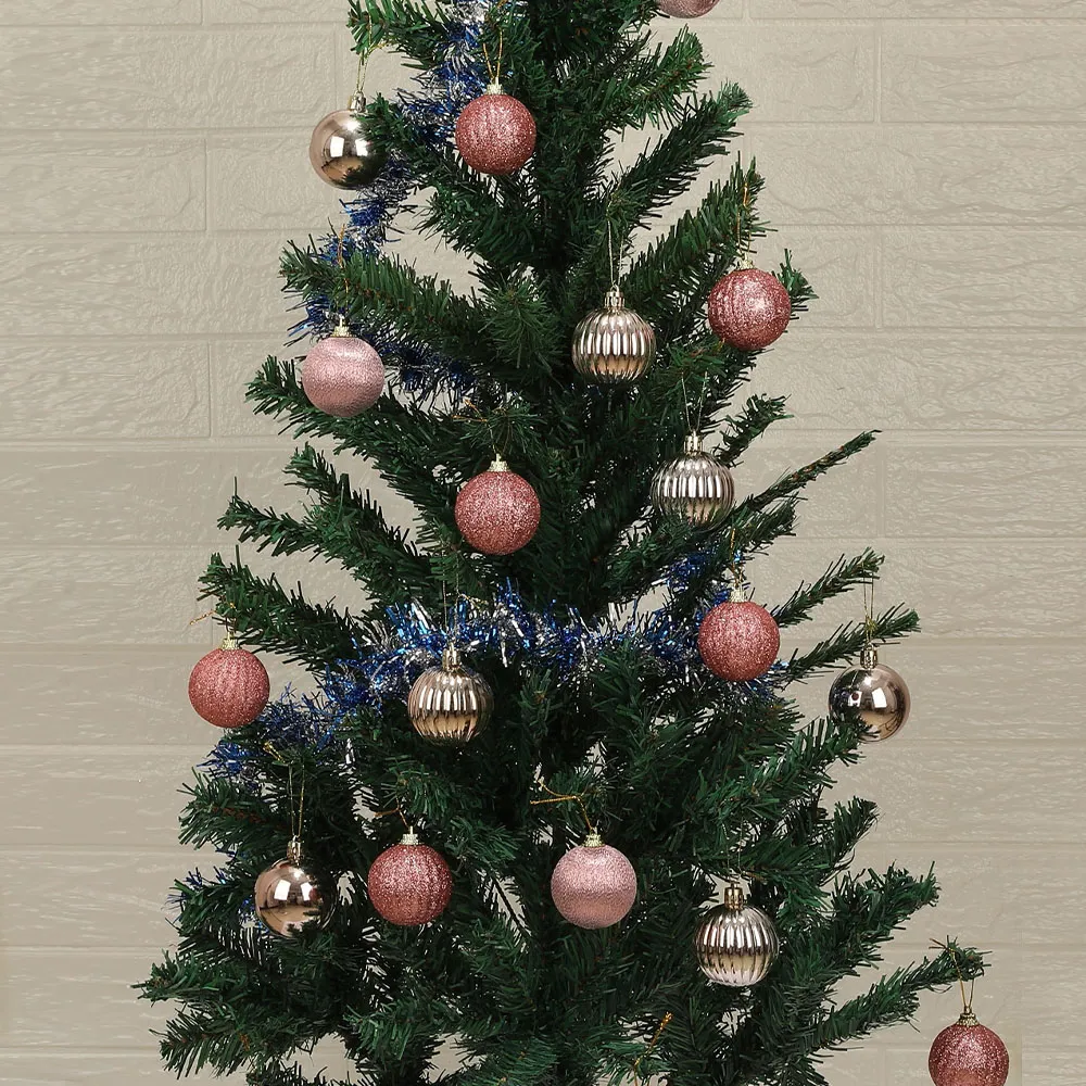 Set of 20 Christmas Decoration Balls MultiColour big image 1