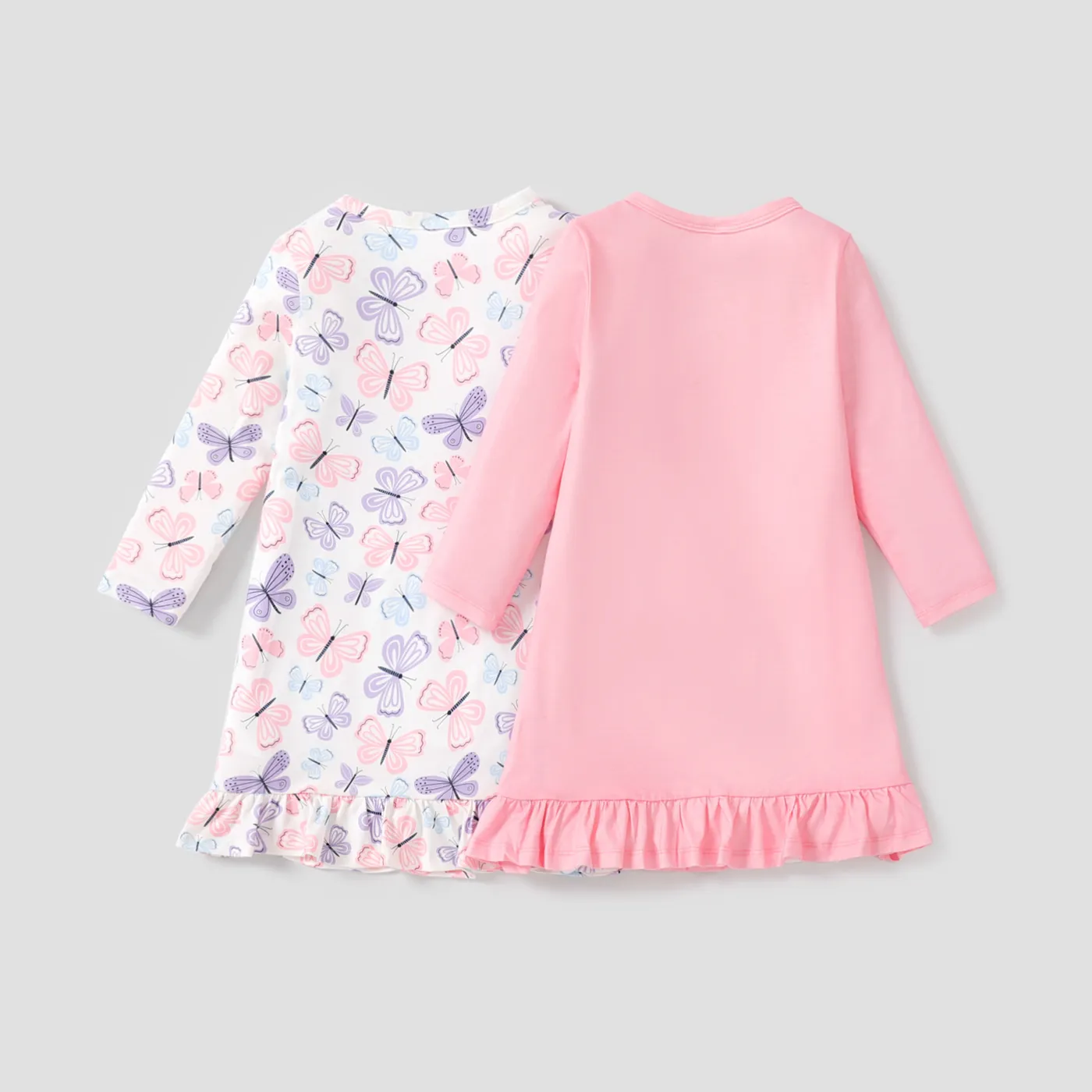 2pcs Toddler/Kid Girl Unicorn Pajamas Set  Kid Pink image 2