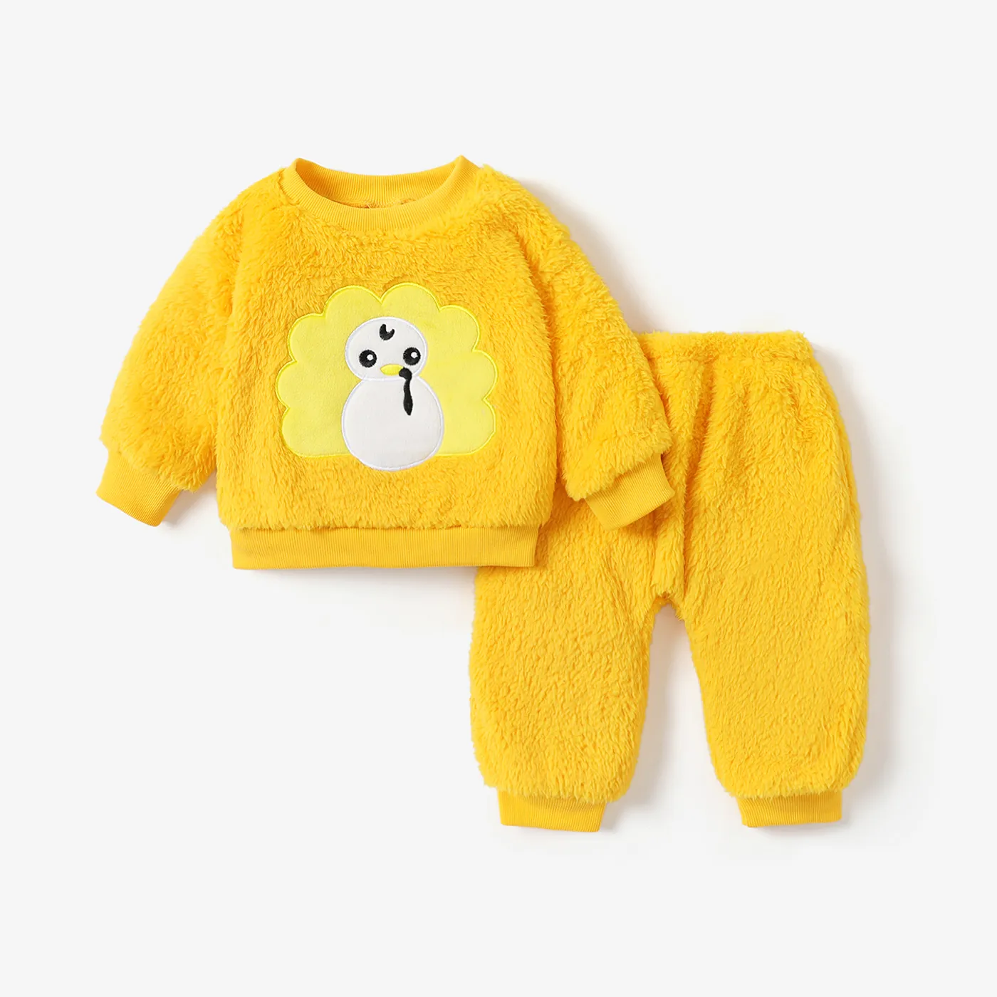 2pcs Baby Girl/Boy Thanksgiving Childlike Style Set 