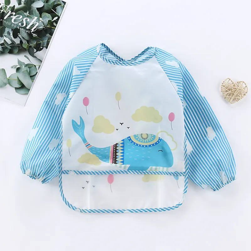 

Cute Cartoon Waterproof Bib for Babies and Toddlers