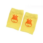 Baby Knee Pads Socks for Crawling and Learning to Walk Yellow
