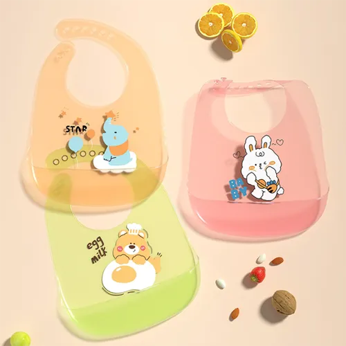 Waterproof Silicone Baby Bib - Preventing Stains and Spills during Mealtime