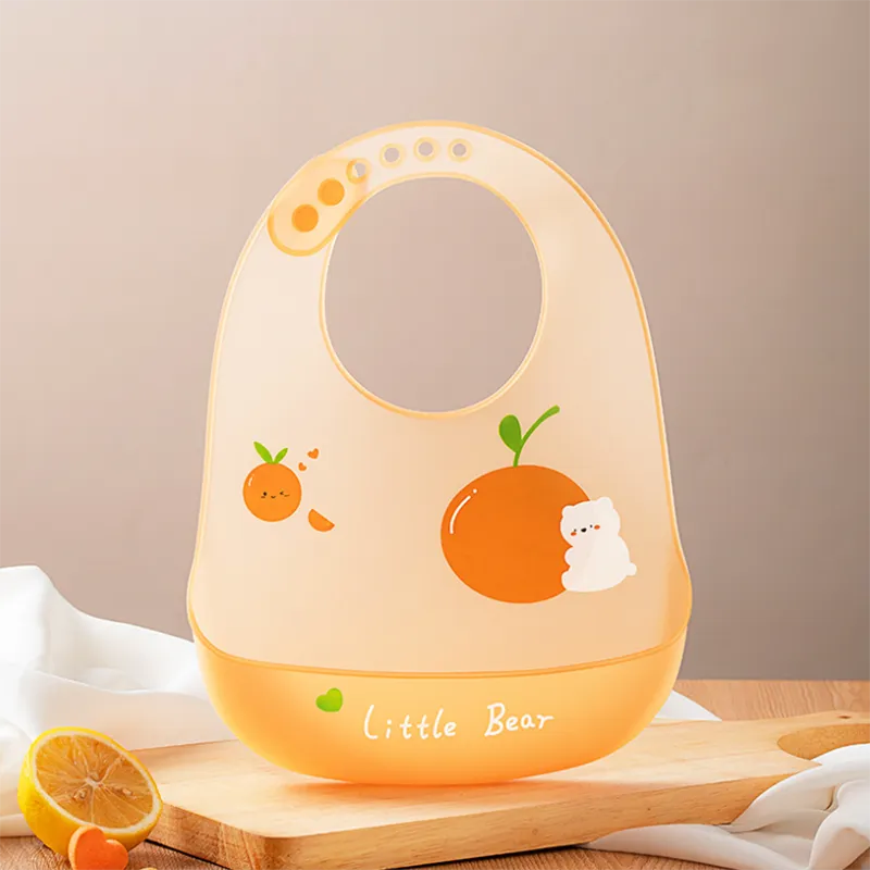 

Waterproof Silicone Baby Bib - Preventing Stains and Spills during Mealtime