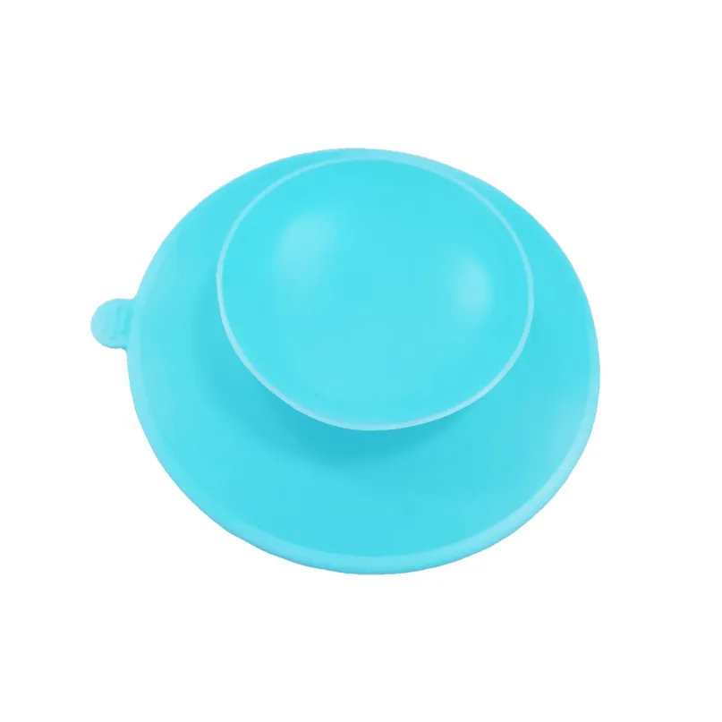 Double-Sided Suction Cup Bowl Base/Placemat  Blue