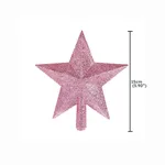 الفردية الوردي شجرة عيد الميلاد توبر خمسة النجوم حزب الديكور   image 4