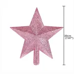 الفردية الوردي شجرة عيد الميلاد توبر خمسة النجوم حزب الديكور   image 5