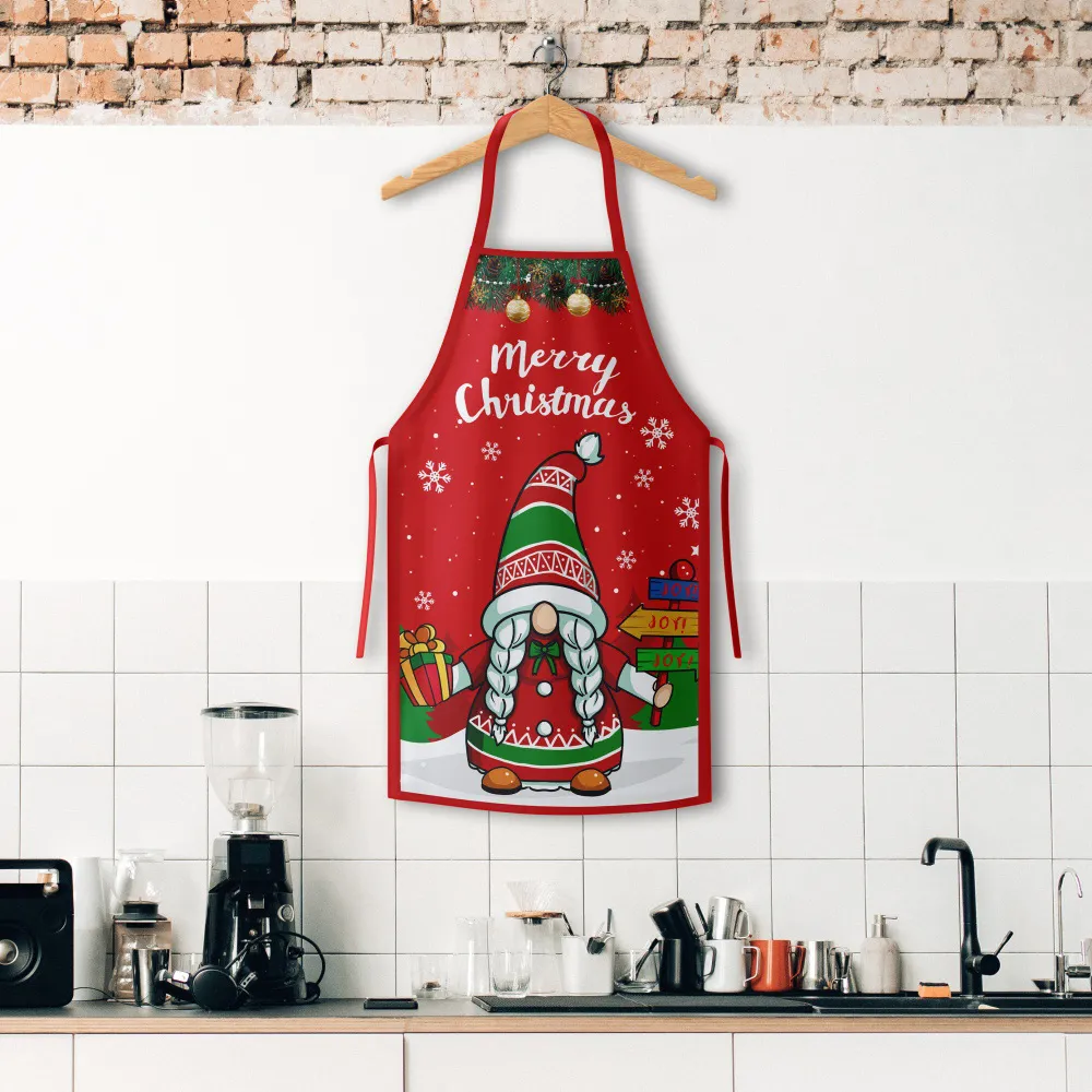 Christmas Home Kitchen Apron  big image 1