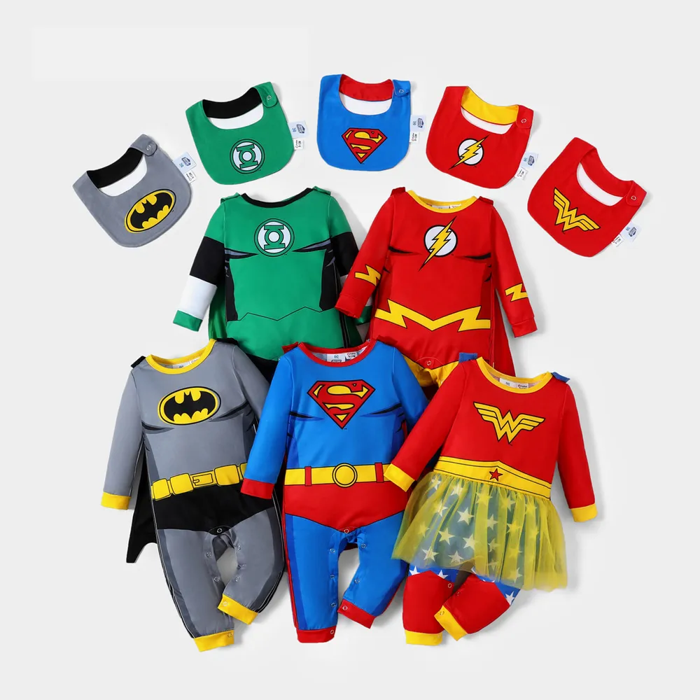 Justice League 2 pezzi Unisex Infantile Tute big image 9