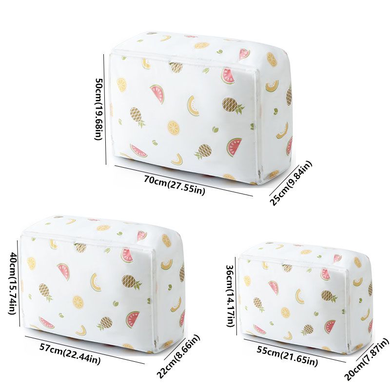 Cotton Quilt Storage Bag with Cute Printing