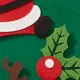 Ornements d’arbres de Noël en feutre DIY Couleur-A