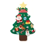 Adornos de árbol de Navidad de fieltro DIY Color-A