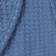 Kid Girl Bowknot Design Waffel einfarbige Strickjacke blau