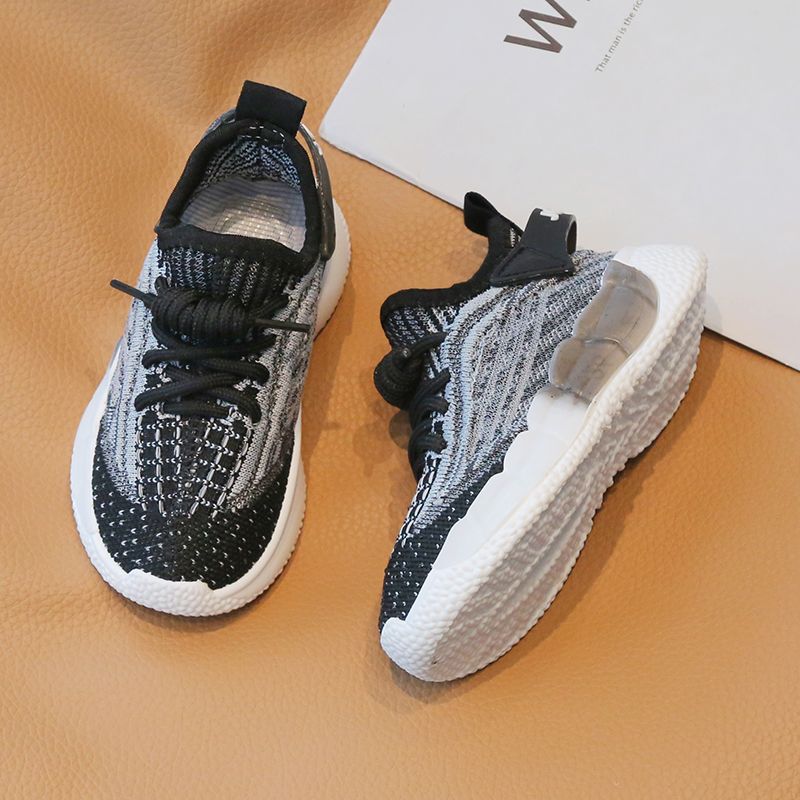 Toddler And Kids Casual Breathable Lace-up Sports Shoes