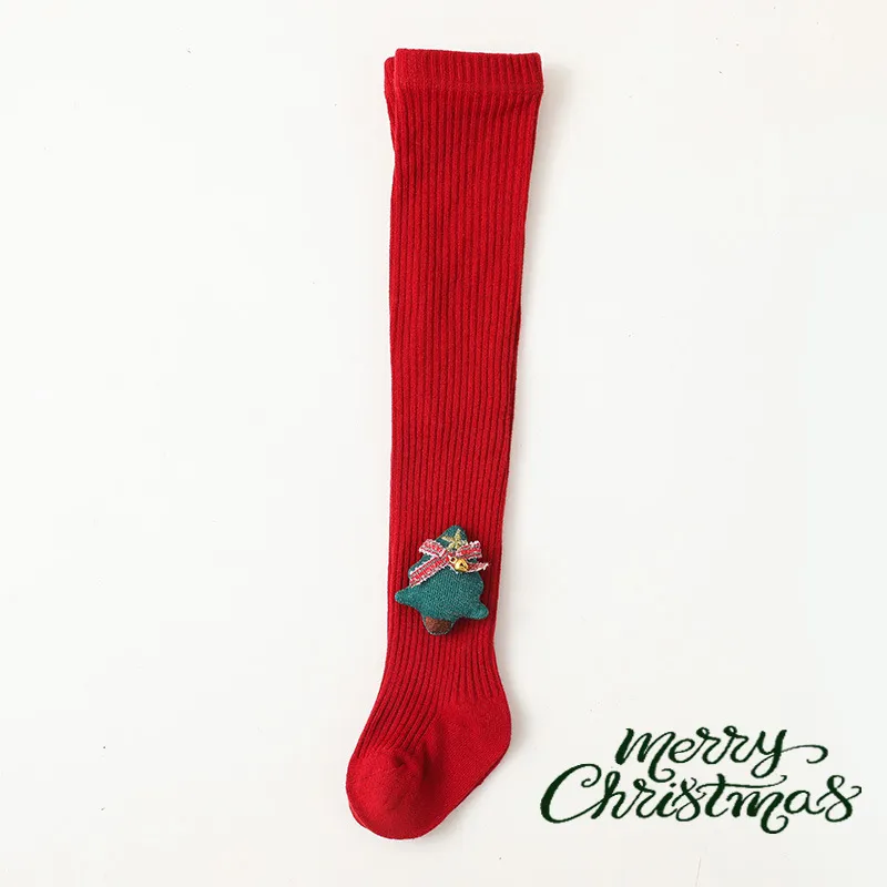 Baby/toddler needs Red Cartoon Christmas Leggings Green