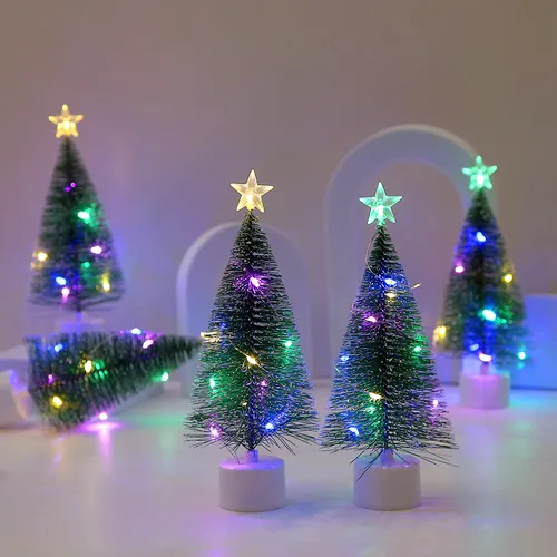 Single LED Colorful Light Christmas Tree Party Decoration