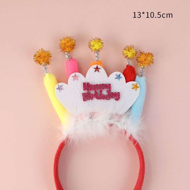 Children/adults Expected Surprise Birthday Headband