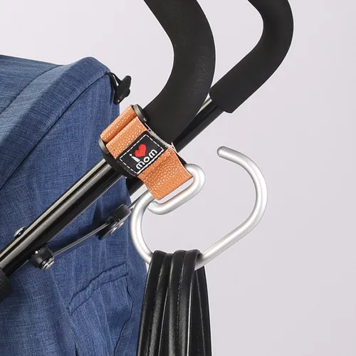 Ganci per passeggino con nastro magico