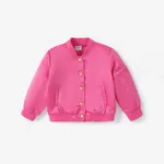 Toddler Girl Character Bandage  Long Sleeve Tee/Braided Design Avant-garde Star Dress  Hot Pink