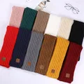 Basic thickened Warm knitted scarf for Toddler/kids/adult  image 4