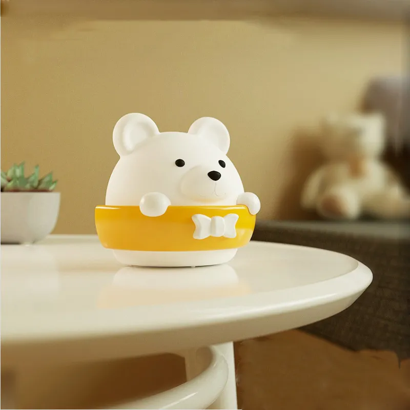 Creative Rechargeable Teddy Bear LED Night Light with Remote Control for Bedroom  image 5