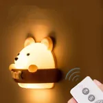 Creative Rechargeable Teddy Bear LED Night Light with Remote Control for Bedroom  image 6