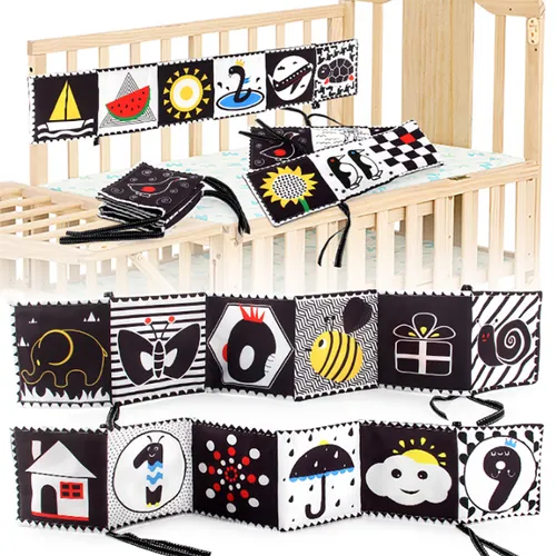 Baby Bed Bumper Cloth Book-Durable and Tear-resistant