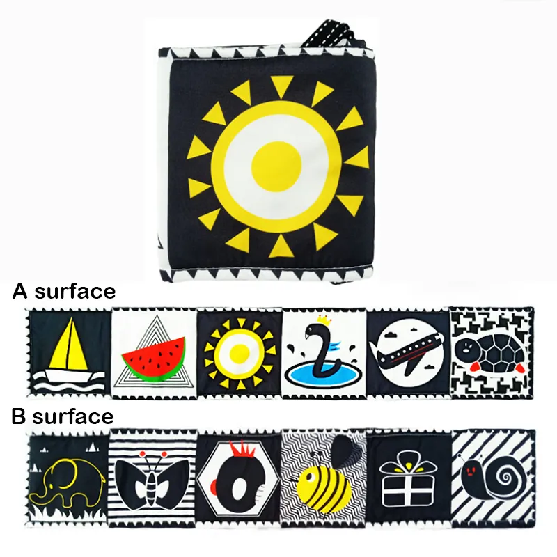 Baby Bed Bumper Cloth Book-Durable and Tear-resistant Yellow big image 1