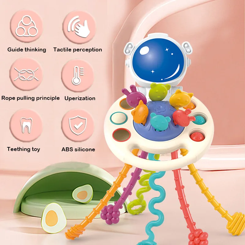 Animal-themed Finger Pull and Chew Toy.  image 5