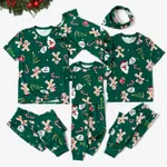 Christmas Family Matching Theme Print Short-sleeve Pajamas Sets(Flame resistant)  image 2