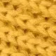 Einfacher verdickter warmer Strickschal für Kleinkinder/Kinder/Erwachsene gelb