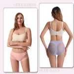 Women's high-waisted, hip-lifting, breathable mesh design, shaping, comfortable and sexy underwear  image 5