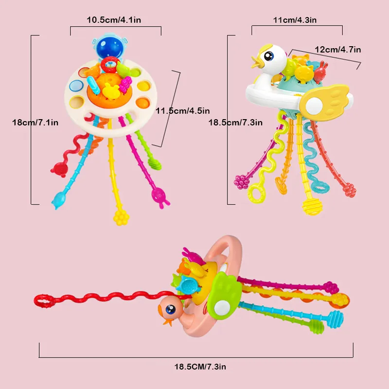 Animal-themed Finger Pull and Chew Toy.  image 6