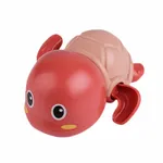 Baby Bathroom Bath Rotating Water Toy Red