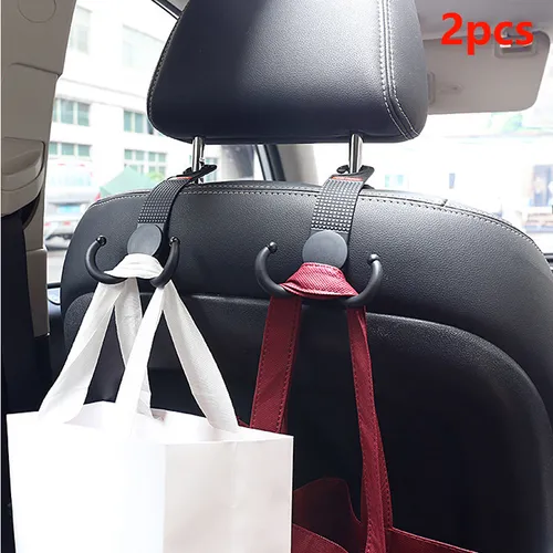 2 Pack Hidden Multifunctional Creative Hooks for Car Seats