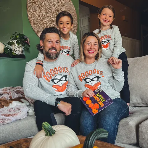 Go-Neat Family Halloween Character Tops - Casual Matching Outfits