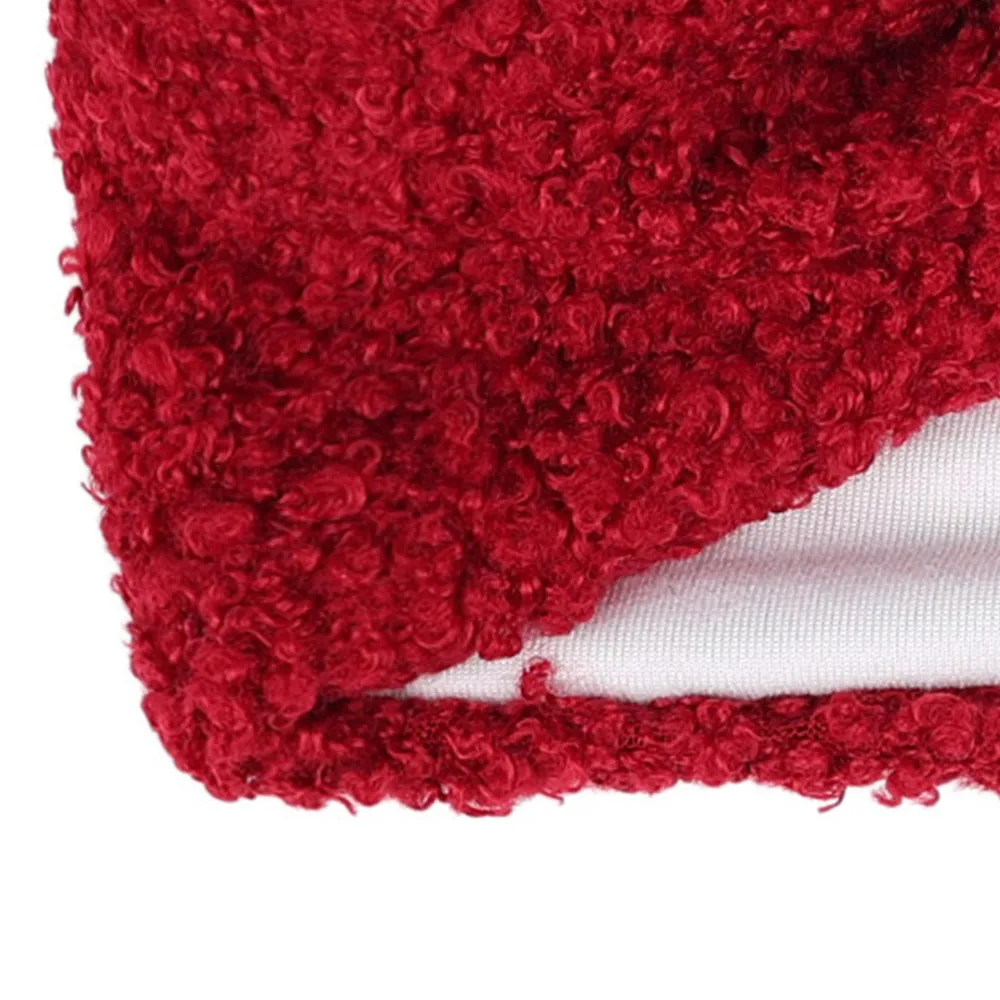 Baby's teddy fleece warm fetal cap  image 3