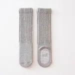 Baby/toddler Classic striped thickened warm stockings Light Grey