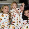 Halloween Family Matching All Over Pumpkin & Ghost Print Pajamas Sets (Flame Resistant)  image 5