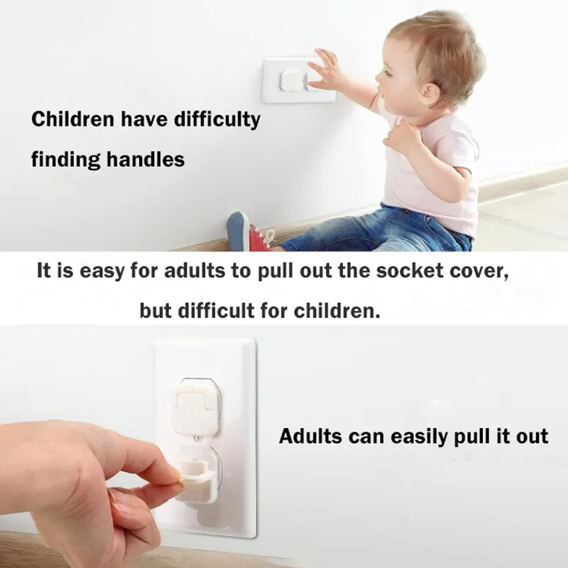 10-pack European Socket Covers with Electrical Safety Features  image 3