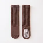 Baby/toddler Classic striped thickened warm stockings Brown