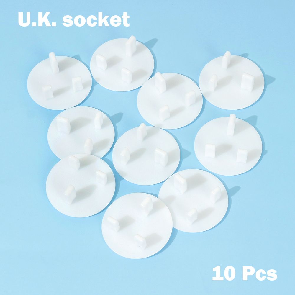 

10-pack European Socket Covers with Electrical Safety Features